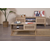Hanah Home Klub sto Mount, 55x100x45 cm, Bež