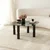 Hanah Home Klub sto Kei 80x40x80cm Antracit-Sivi