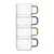Steklene skodelice v kompletu 4 ks 350 ml Bridge – Brandani