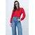 Trend Alacati Stili Ženska bluza Alc-X14393, Crvena
