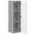 TV zidni ormar Zidne 2 pcs Siva Sonoma 30 x 31 x 100 cm