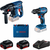 Akumulatorski set alata Bosch GBH 185-Li + Bosch GSR 185-Li + GBA 2x4.0Ah + GAL 18V-40 + torba (0615990N20)