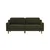 ATELIER DEL SOFA Sofa sa 3 sedišta Robin 3 Oil Green Walnut