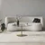 Hanah Home Klub sto Soho 85x40x67cm Providno-Zlatni