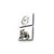 Wallity Zidni sat 2P3040CS-130, 64x40 cm, 2 dela