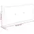 Jastuk za palete krem 80 x 40 x 12 cm od tkanine