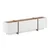 Nordure TV komoda, 180x46x35cm, Bela