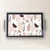 Aberto Design Poslužavnik TPG9864 50 x 29 x 3.5 cm, Šareni