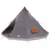 Tipi šator s krovom Siva i narančasta 560 x 560 x 300 cm taft
