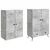 Set ormara 2 pcs Konstruirano drvo