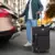 Komplet potovalnih kovčkov TRAVEL, 5-delni, črn Monzana