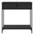 Konzolna stolica Crni hrast 75 x 34,5 x 75 cm Konstruirano drvo