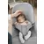 BABYBJÖRN ležaljka za bebe – Light grey, 3D Jersey