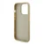 GUESS Maska za telefon iPhone 15 Pro 6.1 GUHCP15LHG4SGD, Glitter, Zlatna