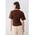 Trendyol Milla Ženska majica TWOSS26TS00052, Braon