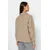 Trendyol Milla ženski duks Twoaw24Kz00678, taupe-braon