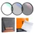 K&F 62mm 3pcs Professional Lens Filter Kit (MCUV/CPL/ND4) + Filter Pouch+3pcs*Cleaning Cloth