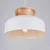 Sollux SL.1350 - Luster na sajli MARION 1xE27/15W/230V prečnika 29,5 cm bela