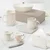 Brandani Lonček Amore Mio 8xh11cm/črte/porcelan