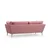 ATELIER DEL SOFA Sofa trosed Mapa Rose