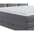 MID.YOU POSTELJA BOXSPRING 180 cm  x 200 cm , tekstil temno siva