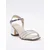 Trendyol Shoes Ženske sandale Takss25To00067, Srebrne