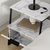 HANAH HOME Noćni stočić Pal Carrara Marble