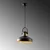 Conceptum Hypnose Luster Dodo-2571, 134cm35x35 cm, E27, 40W, Crni
