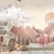 Tapeta pastelna gorska panorama - 196x132