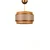Opviq Luster BK027, O28, 15,5cm, IP20, Smeđi