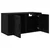 Zidni TV ormar set Zidne 3 pcs Crni hrast 80 x 34,5 x 40 cm