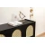 Hanah Home Komoda Cliff 63 123x63x38cm Crna