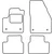 Textile car mats Opel Meriva B 2010-2017