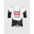 Pissei UAE TEAM EMIRATES XRG - 2025 REPLICA SHORT SLEEVE JERSEY, maja m.kr kol, bela UAEM01R