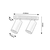 Rabalux Spot lampa Yorli, 2xGU10, Crna