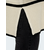 Black-Beige Womens Striped Sweater ONLY Sia - Women