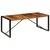 Vidaxl Jedilna miza 200x100x75 cm trden palisander