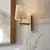 Endon 114200 - Zidna lampa 1xE14/7W/230V bež/zlatna