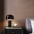 KARE Stona lampa Loungy, Crna