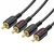 Borofone Kabel BL13 - 2RCA na 2RCA - 1,5m - Crna KP28006