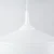 Sollux SL.1327 - Viseći luster na sajli FRIKA 1xE27/15W/230V prečnik 34 cm bela