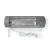 Nedis HTBA10GY - Grejalica za kupatilo 600/1200W/230V IPX4