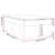 Vidaxl Box spring postelja z vzmetnico moder 120x200 cm blago