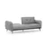 Atelier del Sofa Trosed na razvlačenje Ron 190x125cm Sivi