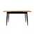 Hanah Home Trpezarijski sto na razvlačenje Ay-1184, 120-150 cm, Smeđi