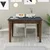 Hanah Home Trpezarijski sto Kiev 504 110x75x72cm Orah