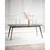 Temno rjava raztegljiva jedilna miza v hrastovem dekorju 90x190 cm Yumi – Rowico