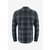 MEXX Muška košulja Long sleeve flanel check overshirt with pocket antracit