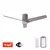 ZEVENTI - LED stropni ventilator BARROSA LED/18W/230V Wi-Fi Tuya + daljinski upravljač