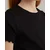 WE Fashion Majica črna/bela